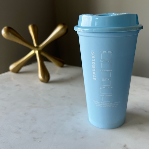 Starbucks Baby Blue Color-Changing Cup - Picture 3 of 4